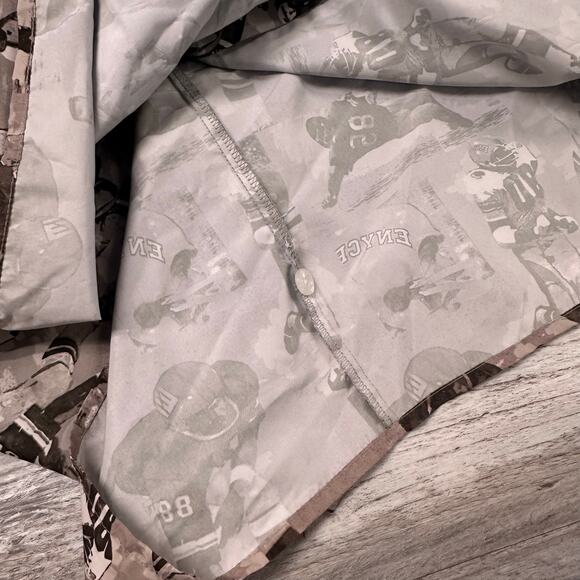 Vintage Enyce Shirt AOP Mens XXL Patterned Button Up‎ Graphic Hip Hop Streetwear - Picture 4 of 8